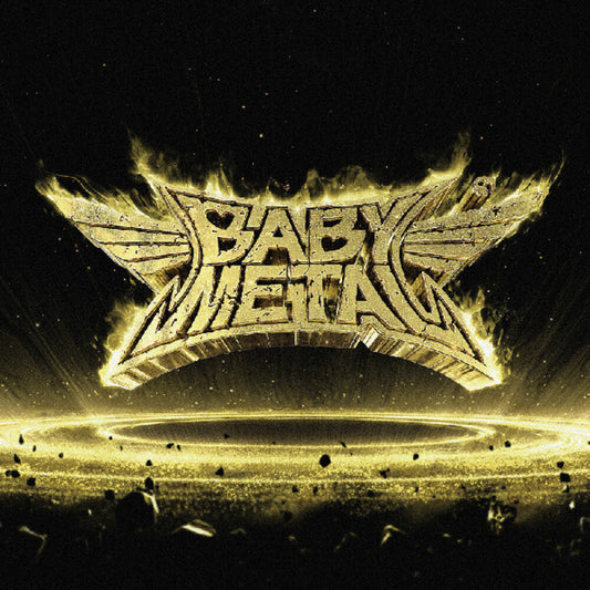 the album cover for BABYMETAL - Metal Resistance (Blk) [Colored Vinyl] (Gol) (Spla)
