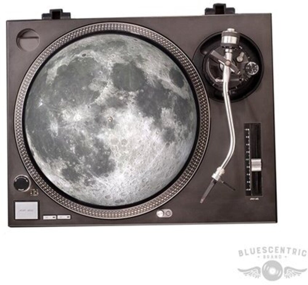 the album cover for 3D Moon Vinyl Record Graphic Turntable Slip Mat - 3d Moon Vinyl Record Graphic Turntable Slip Mat