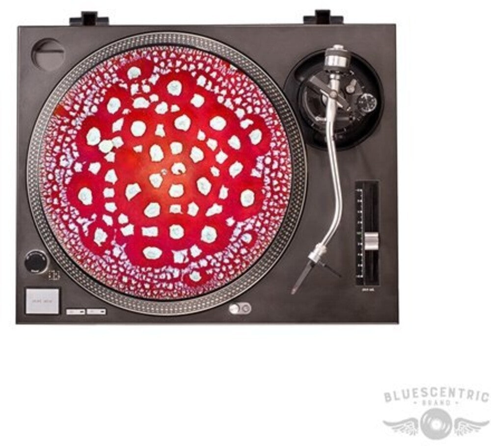 the album cover for Red Mushroom Cap Graphic Turntable Slip Mat - Red Mushroom Cap Graphic Turntable Slip Mat