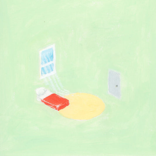 the album cover for Florist - The Birds Outside Sang (10 Year Anniversary Edition) [Monet Marble Vinyl]