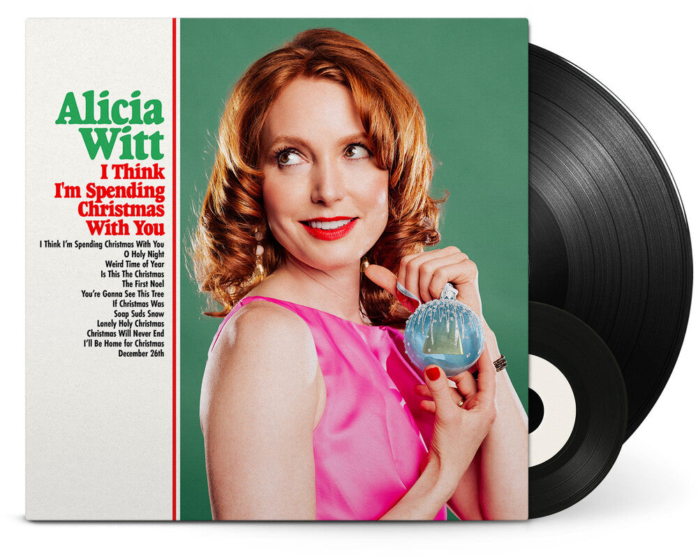 the album cover for Alicia Witt - I Think I'm Spending Christmas With You
