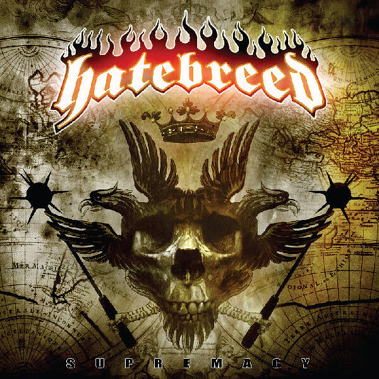 the album cover for Hatebreed - Supremacy [Colored Vinyl] (Grn)