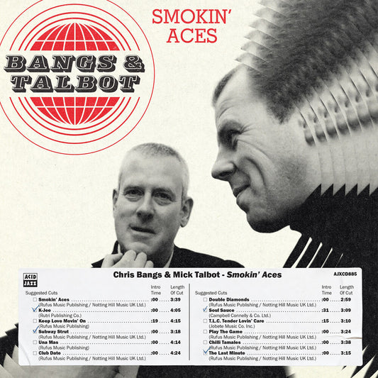 the album cover for Bangs & Talbot - Smokin' Aces