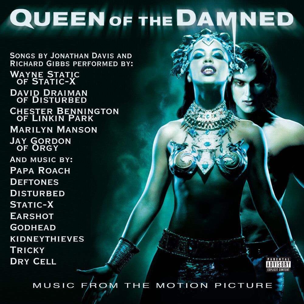 the album cover for Queen Of The Damned (Colv) (Ltd) (Red) (Bme) - Queen Of The Damned - O.S.T. (Syeor26) [Colored Vinyl]