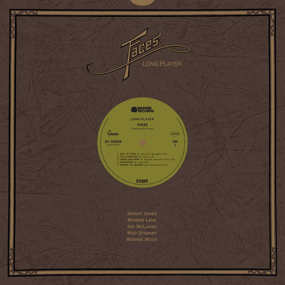 the album cover for Faces - Long Player (Syeor26) [Limited Edition] (Bme)