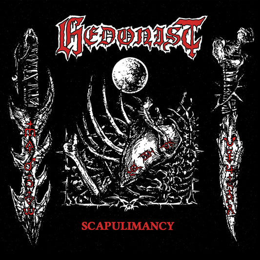 the album cover for Hedonist - Scapulimancy