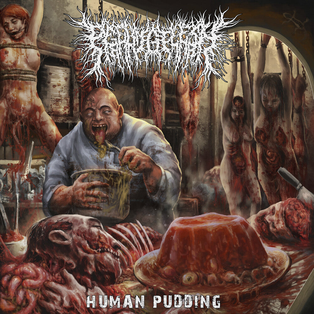 the album cover for Peelingflesh - Human Pudding