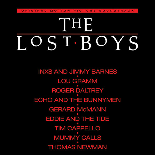 the album cover for Lost Boys / Various - O.S.T. (Blue) (Colv) (Ltd) - Lost Boys / Various - O.S.T. (Blue) [Colored Vinyl] [Limited Edition]