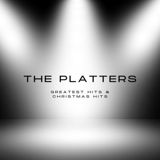 the album cover for Platters - The Platters' Greatest Hits & Christmas Classics
