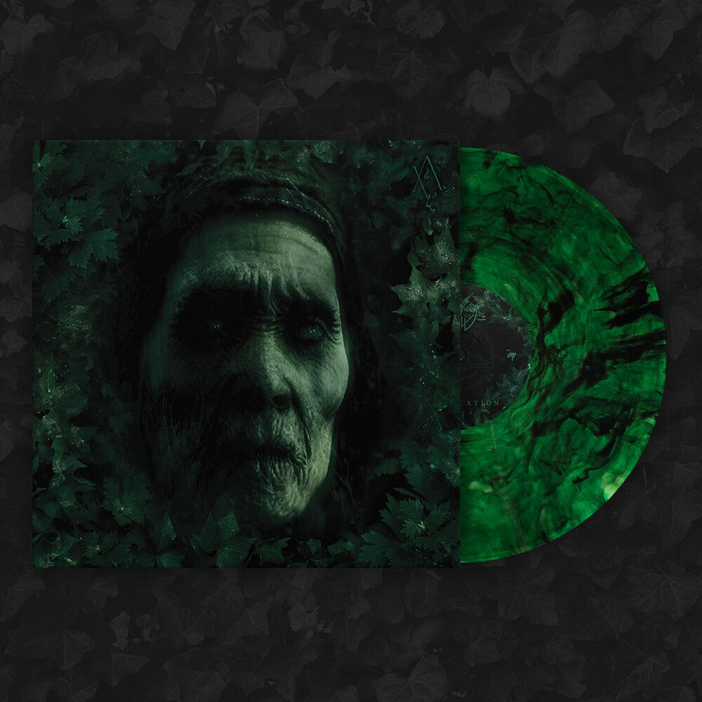 the album cover for Akhlys - Supplication (Blk) [Colored Vinyl] (Grn) (Smok)