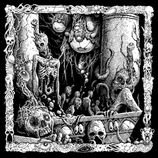 the album cover for Terror Corpse - Ash Eclipses Flesh