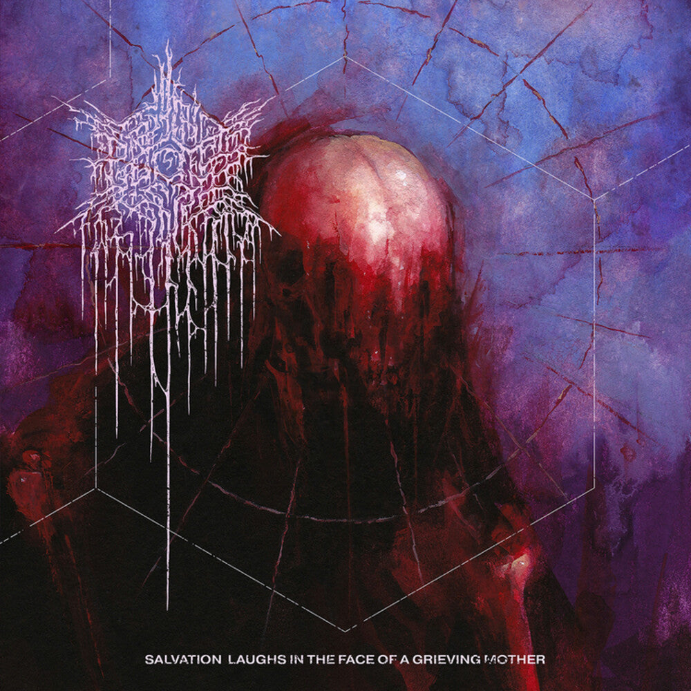 the album cover for Psycho-Frame - Salvation Laughs In The Face Of A Grieving Mother