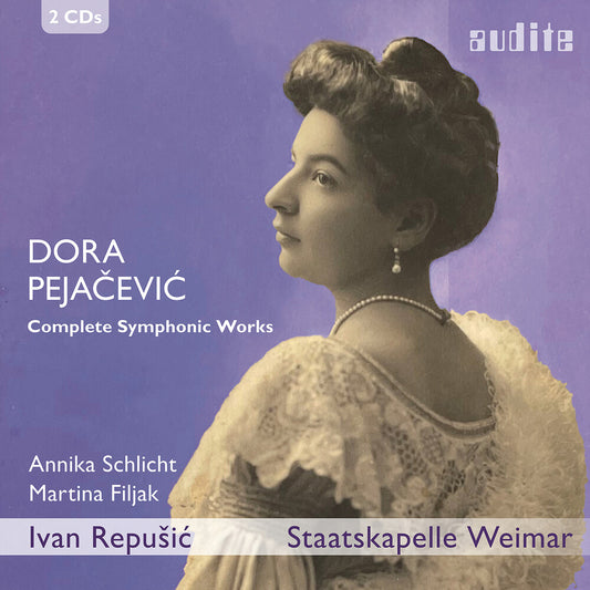 the album cover for Annika Schlicht - Dora Pejacevic: Complete Symphonic Works