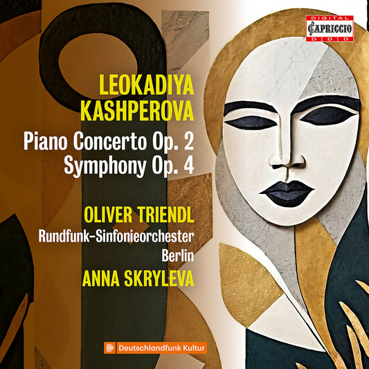 the album cover for Oliver Triendl - Leokadiya Kashperova: Pno Con: Symphony