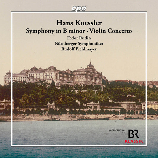 the album cover for Fedor Rudin - Symphony In B Minor & Vn Con