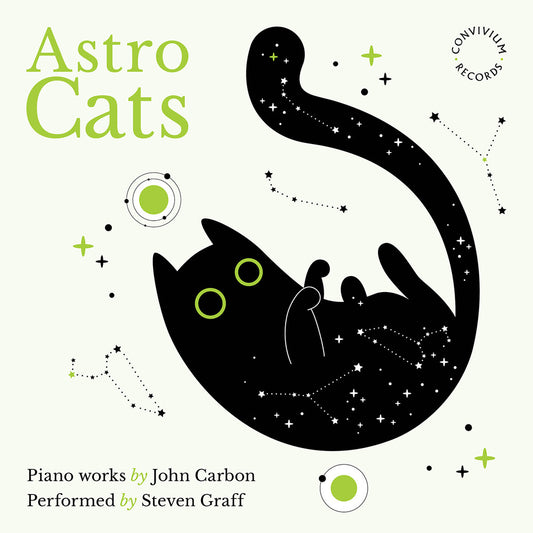 the album cover for Stephen Graff - Astro Cats