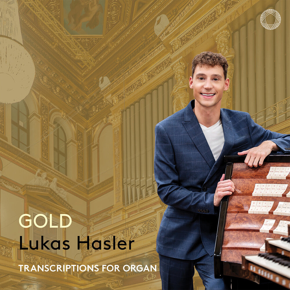 the album cover for Lukas Hasler - Gold