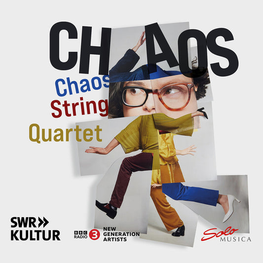 the album cover for Chaos String Quartet - Chaos