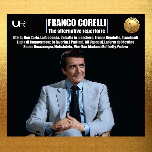 the album cover for FRANCO CORELLI - Franco Corelli: Alternative Repertoire 1956-1972