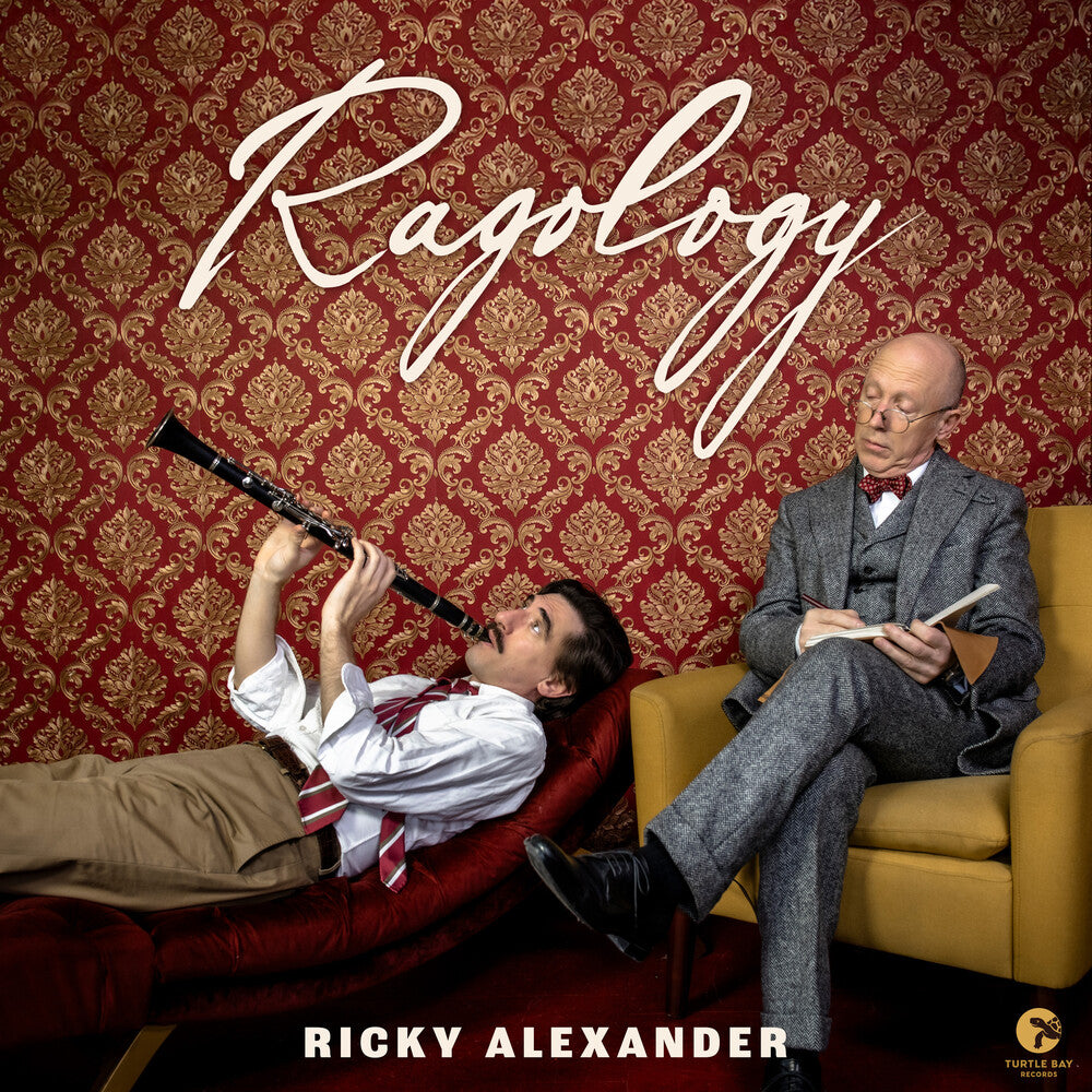 the album cover for Ricky Alexander - Ragology