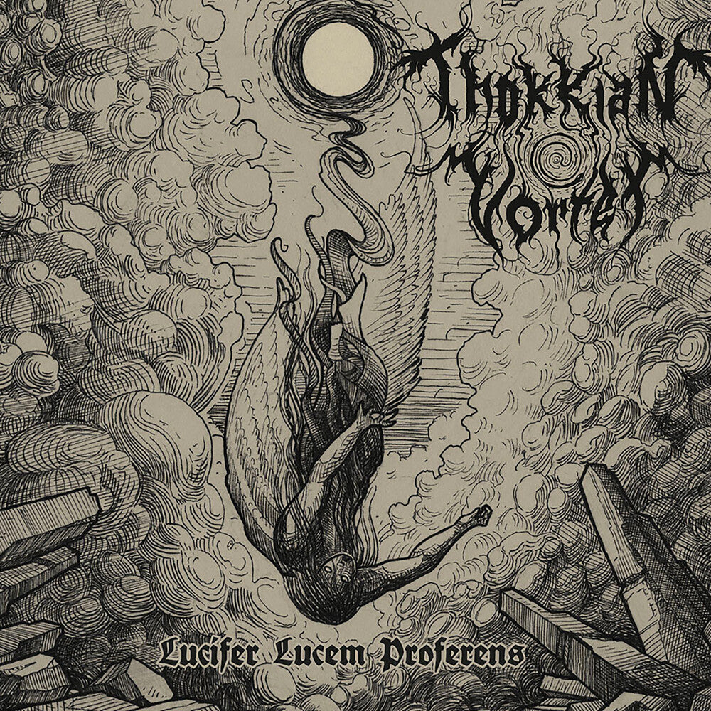 the album cover for Thokkian Vortex - Lucifer Lucem Proferens