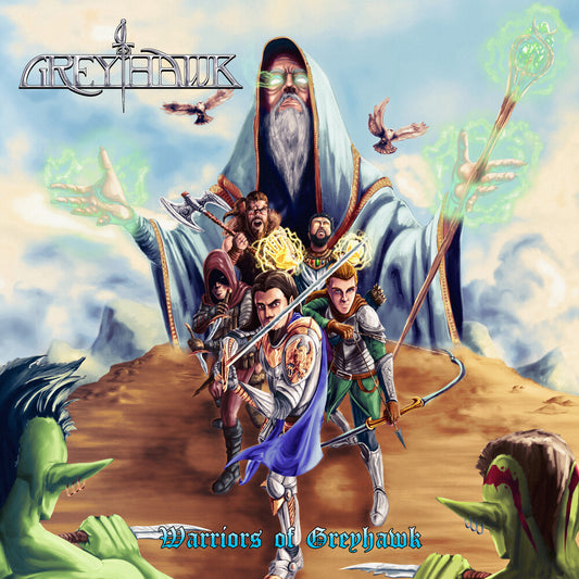 the album cover for Greyhawk - Warriors Of Greyhawk [Download Included]