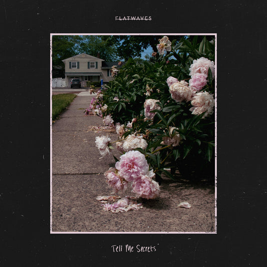 the album cover for Flatwaves - Tell Me Secrets