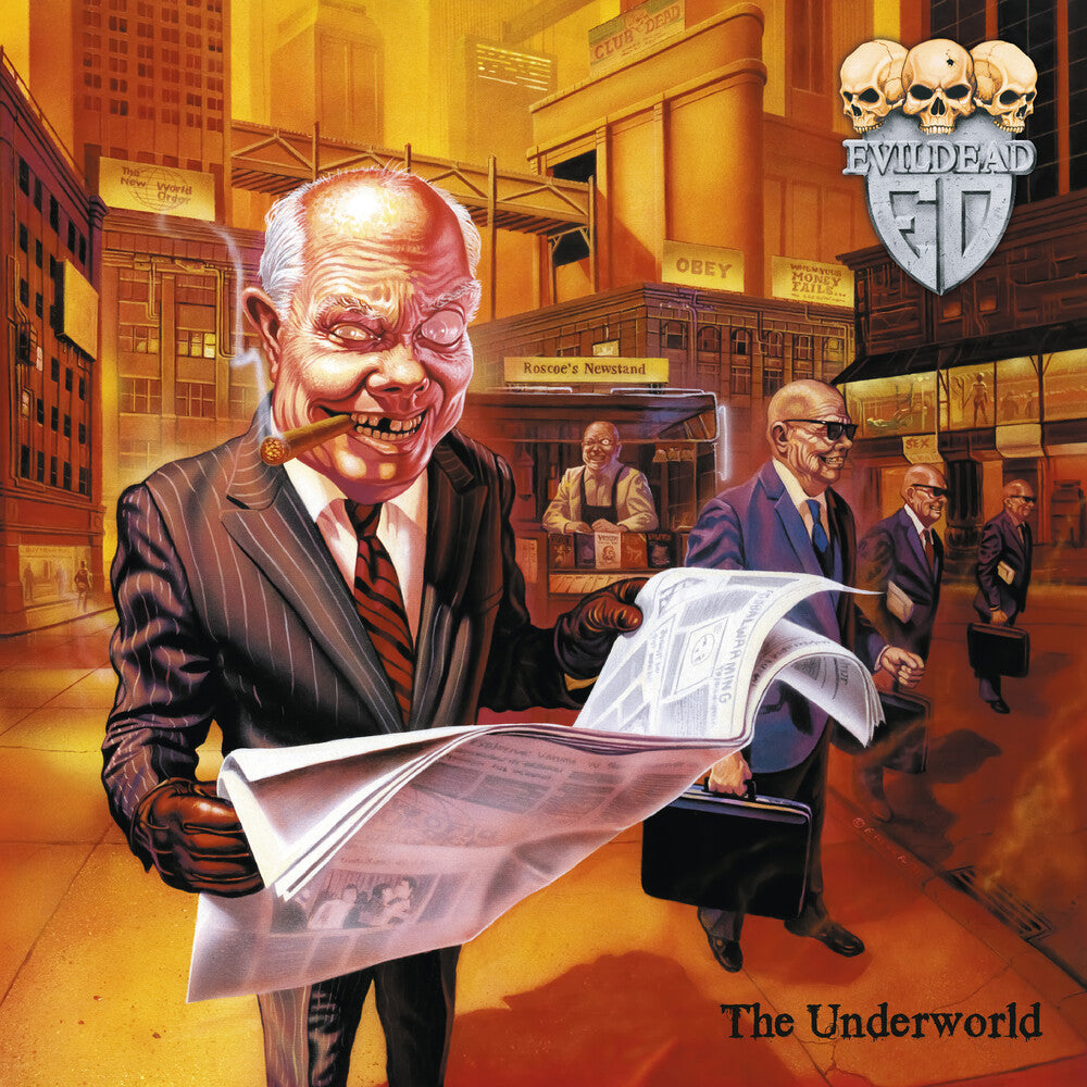 the album cover for Evildead - Underworld (Bonus Tracks) [Digipak] [Reissue]