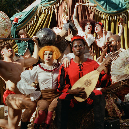 the album cover for Haute & Freddy - Big Disgrace