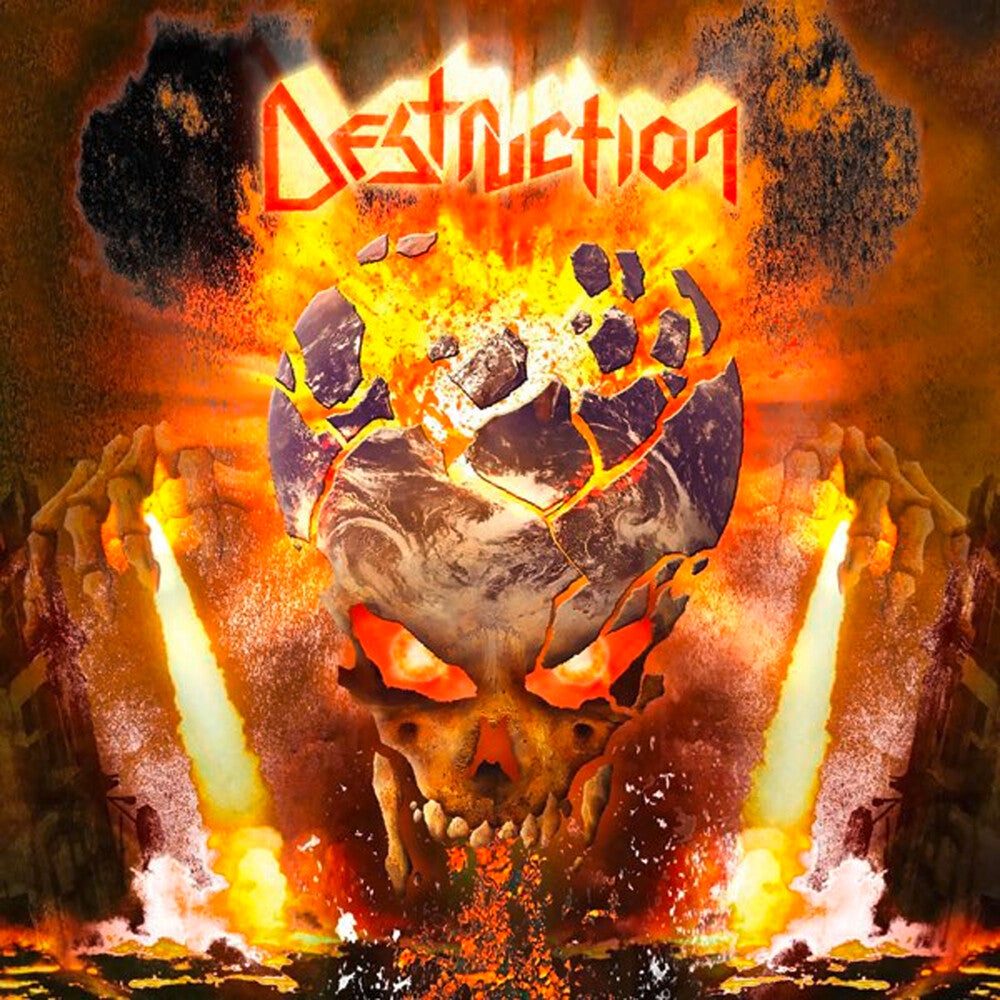 the album cover for Destruction - Antichrist [Colored Vinyl] (Mrb) (Uk)