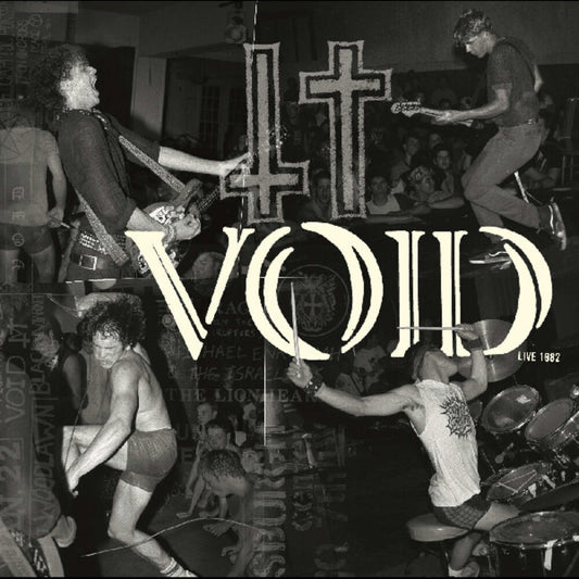 the album cover for Void - Live 1982 [Clear Vinyl]