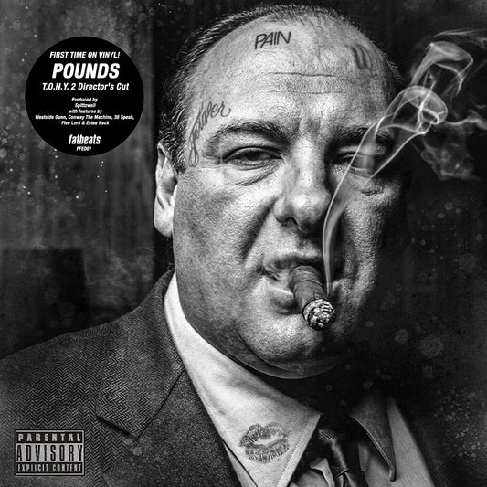 the album cover for POUNDS - T.O.N.Y. 2 Director's Cut