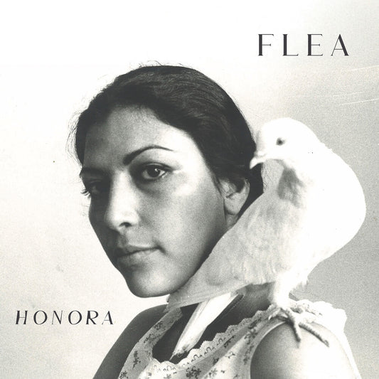 the album cover for Flea - Honora [Etched Black]