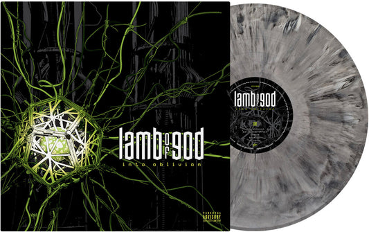 the album cover for Lamb Of God - Into Oblivion [AEC Vinyl Voice Edition]