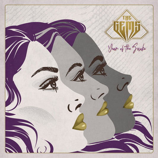 the album cover for The Gems - Year of the Snake
