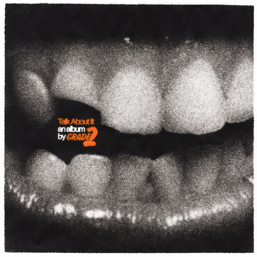 the album cover for Grade 2 - Talk About It [Indie Exclusive Translucent Orange]