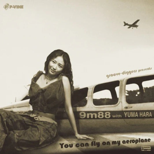 the album cover for 9m88 / Yuma Hara - You Can Fly On My Aeroplane
