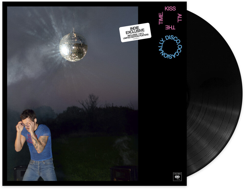 the album cover for Harry Styles - Kiss All The Time. Disco, Occasionally. [Indie Exclusive]