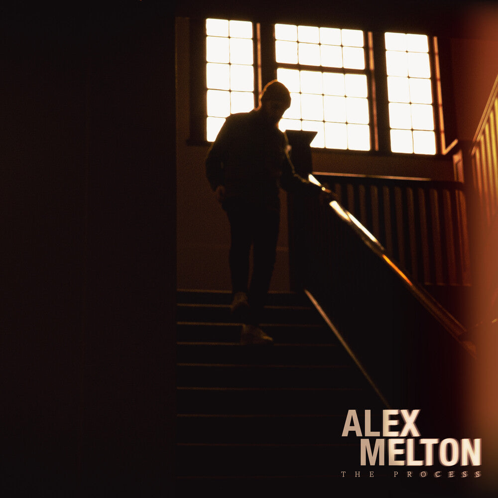 the album cover for Alex Melton - The Process [Tigers Eye Marble]