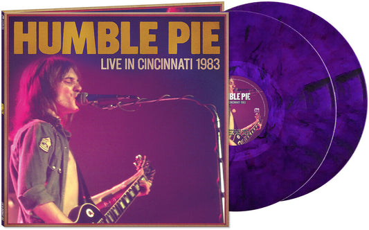 the album cover for Unknown Artist - Live in Cincinnati 1983 [Purple Marble]
