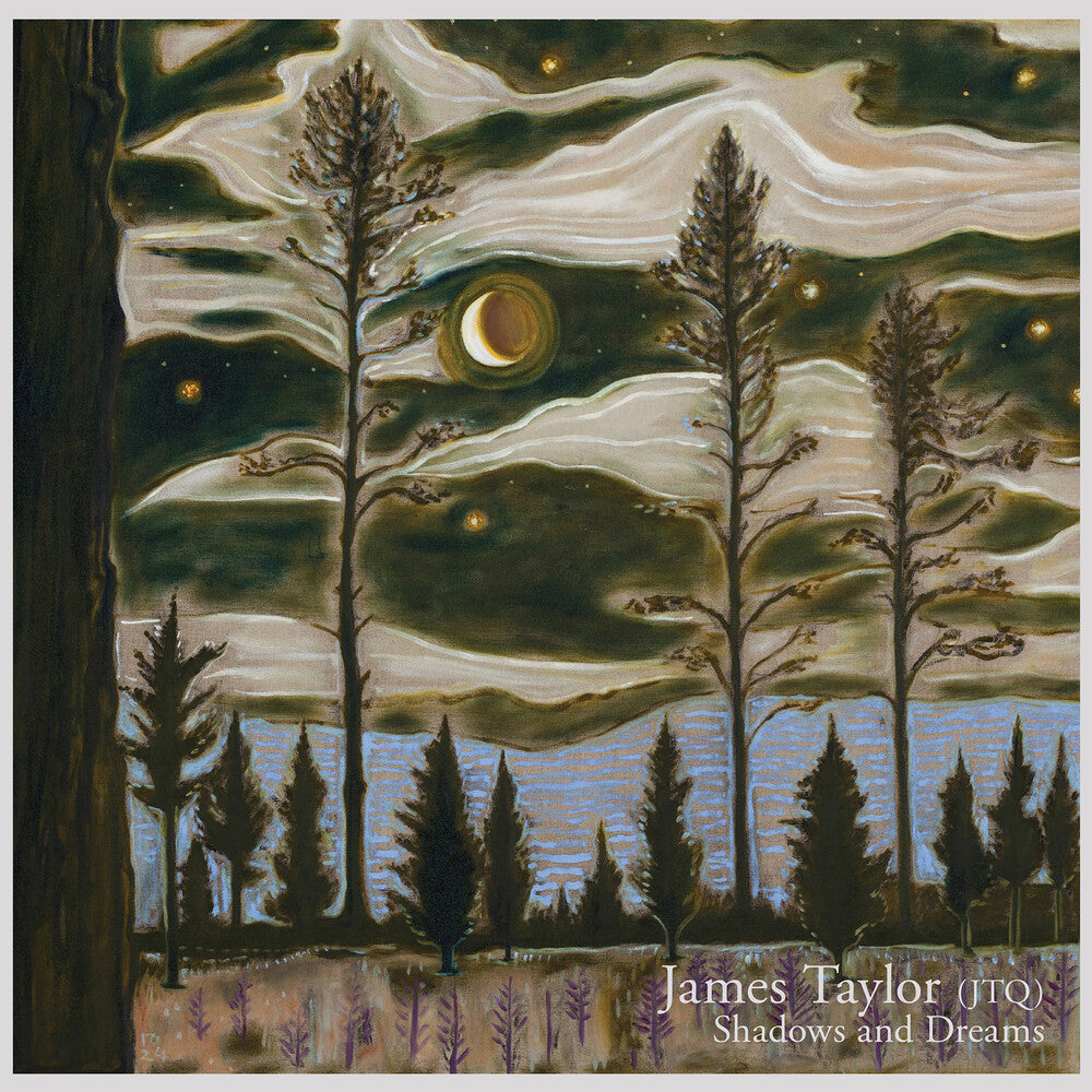 the album cover for Taylor James Quartet - Shadows & Dreams