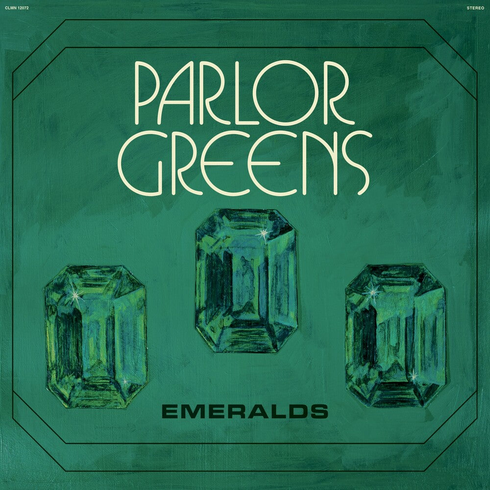 the album cover for Parlor Greens - Emeralds