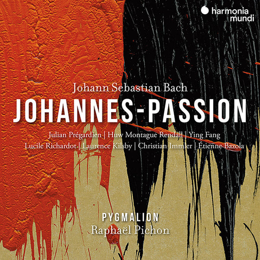 the album cover for Ensemble Pygmalion / Raphael Pichon - Bach: Johannes-Passion, Bwv 245