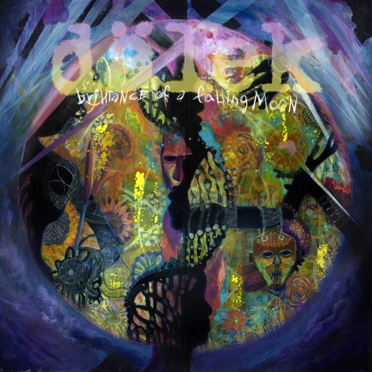 the album cover for Dalek - Brilliance Of A Falling Moon