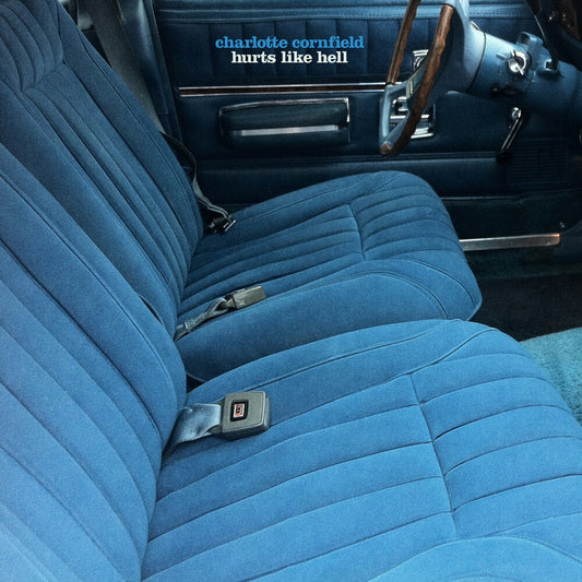 the album cover for Charlotte Cornfield - Hurts Like Hell - Yellow [Clear Vinyl] (Ylw)