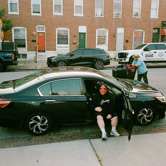 the album cover for John Wells - I don't wanna die (Pt. 1 & 2) [Translucent Red]