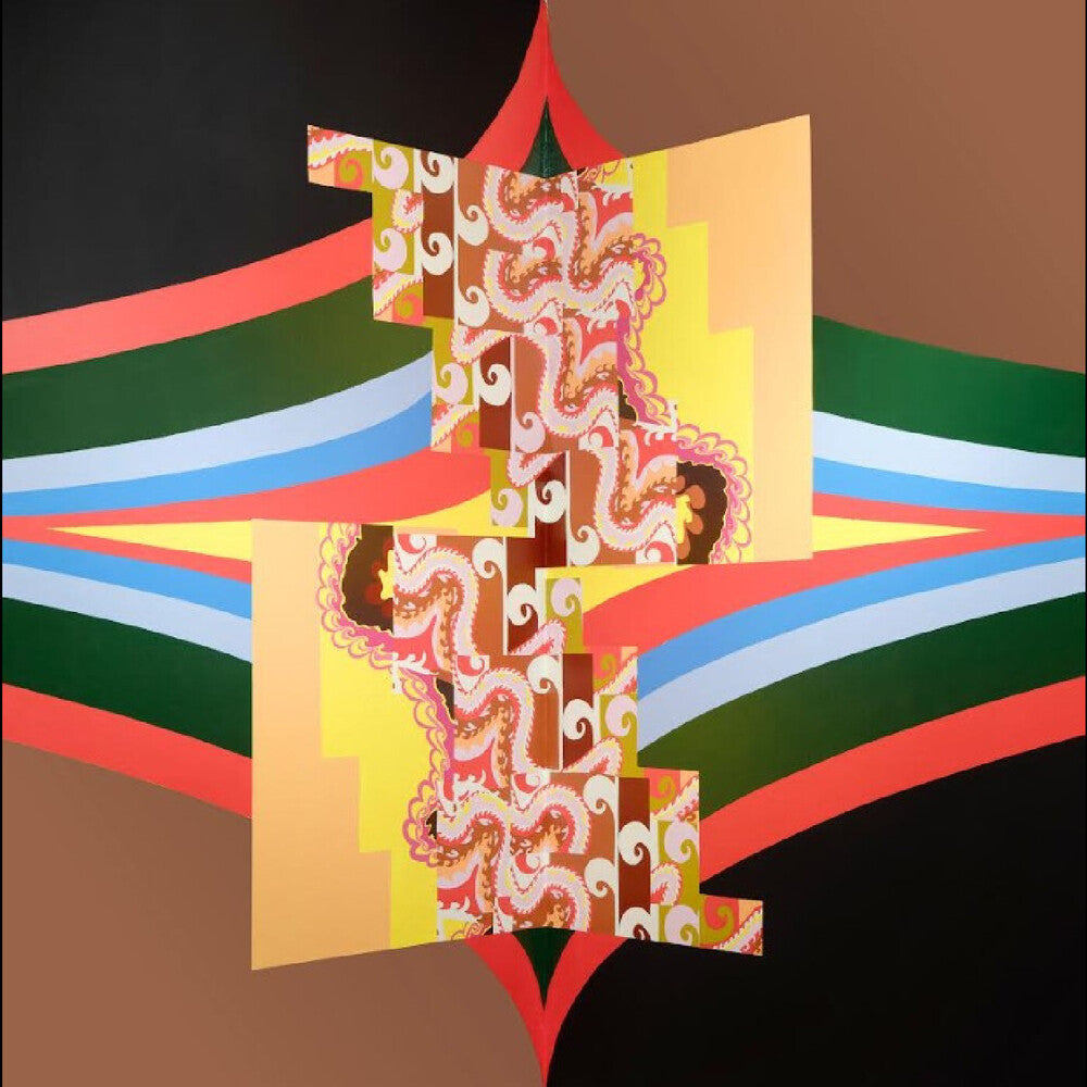 the album cover for Joshua Abrams - Music For Pulse Meridian Foliation