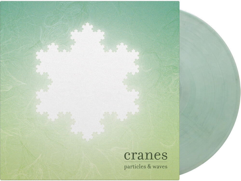 the album cover for Cranes - Particles & Waves (Blue) [Clear Vinyl] [180 Gram]