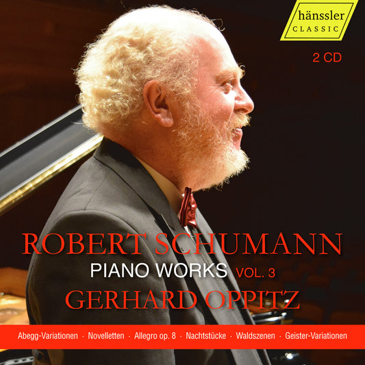the album cover for Gerhard Oppitz - Schumann Vol. 3