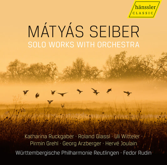the album cover for Wurttembergische Philharmonie Reutlingen - Matyas Seiber